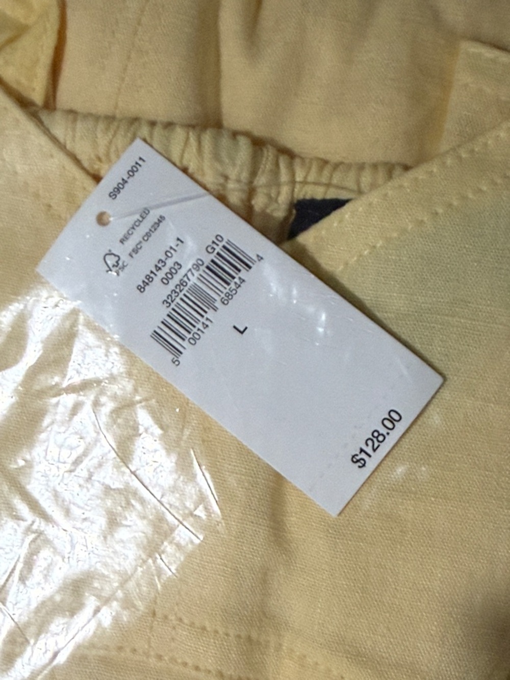 GAP Yellow Midi Dress with Spaghetti Straps - Picture 9 of 9